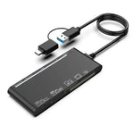 Lettore schede USB 3.0 Type-C 7 in 1 CF XD MS SD TF
