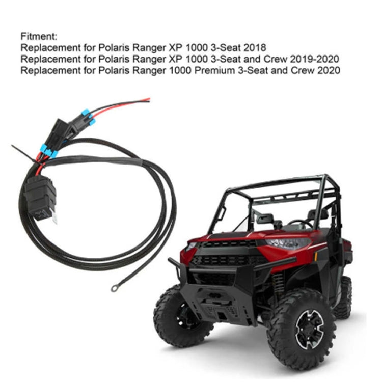Cavo luce di ricambio per cablaggio luce retromarcia auto 12V 40A, For Polaris Ranger XP 1000 2018
