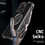 Custodia protettiva per telefono in metallo cavo R-JUST RJ51, For iPhone 16 Pro Max, For iPhone 16 Pro, For iPhone 16 Plus, For iPhone 16, For iPhone 15 Pro Max, For iPhone 15 Pro, For iPhone 15 Plus, For iPhone 15