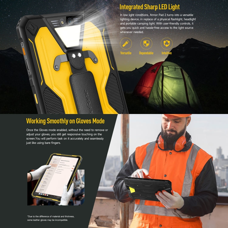 Ulefone Armor Pad 2 Tablet 11" 16GB+256GB Android 13