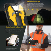 Ulefone Armor Pad 2 Tablet PC robusto, 16 GB+256 GB 11 pollici Android 13 MediaTek Helio G99 Octa Core 4G Rete, US Plug, Armor Pad 2, Armor Pad 2 (Yellow), UK Plug