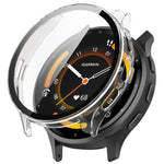 Cassa per orologio integrata in PC + pellicola in vetro temperato, For Garmin Venu 3S, For Garmin Venu 3
