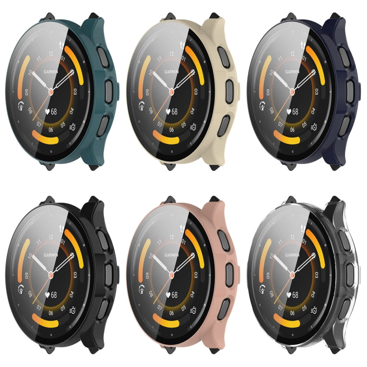 Cassa per orologio integrata in PC + pellicola in vetro temperato, For Garmin Venu 3S, For Garmin Venu 3