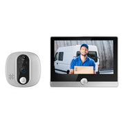 ESCAM C85 1080P 4.3 pollici Smart WIFI spioncino digitale supporta PIR grandangolare, visione notturna e foto Dingdong, C85