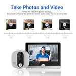 Spioncino digitale ESCAM C85 1080P con WiFi e visione notturna