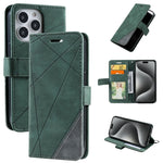 Custodia portafoglio in pelle per iPhone 17