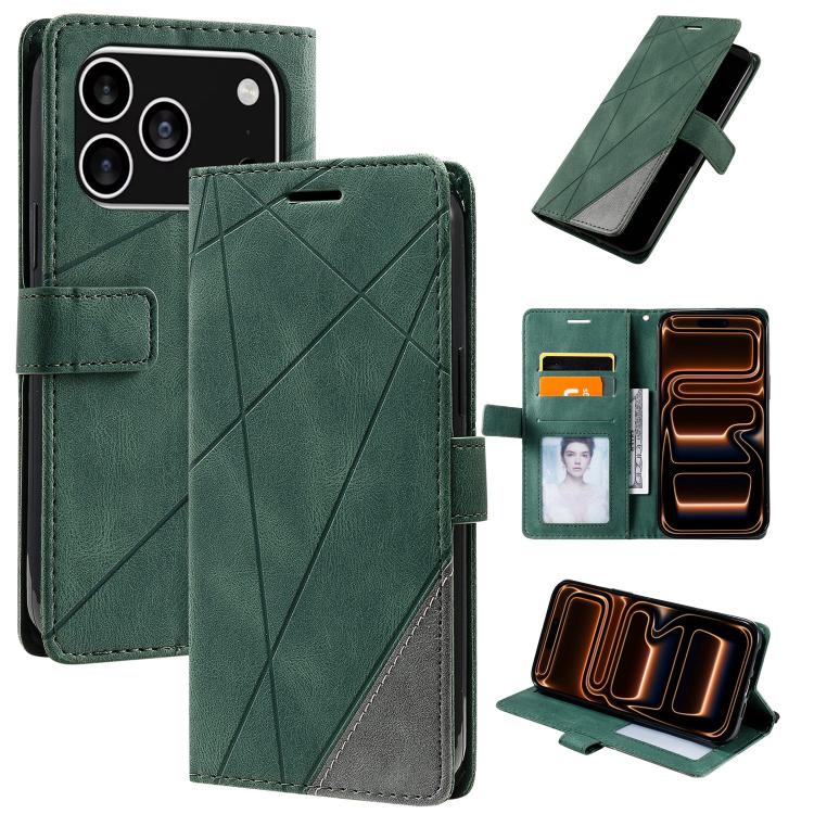 Custodia per telefono in pelle con giuntura Skin Feel, For iPhone 18 Pro, For iPhone 18 Pro Max, For iPhone 17 Pro Max, For iPhone 17 Pro