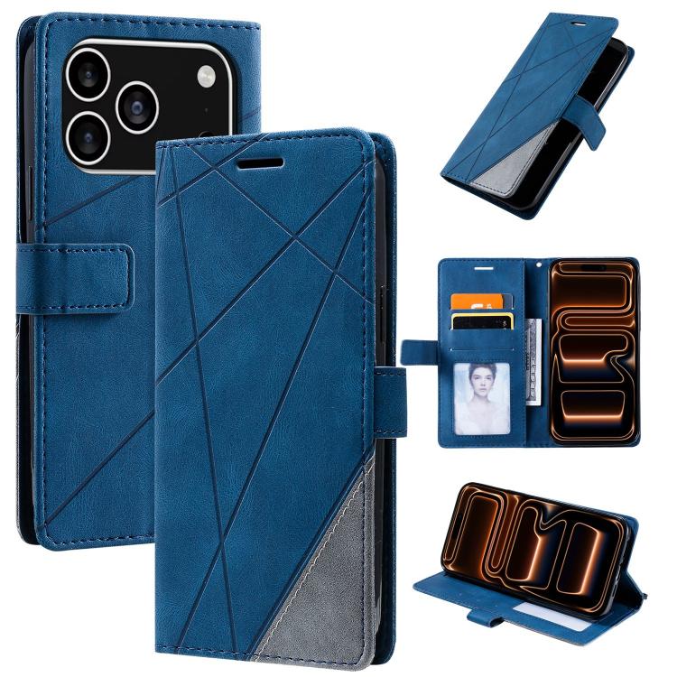 Custodia per telefono in pelle con giuntura Skin Feel, For iPhone 18 Pro, For iPhone 18 Pro Max, For iPhone 17 Pro Max, For iPhone 17 Pro