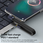 Cavo dati USB-C maschio a maschio 240W 40Gbps