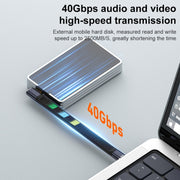 Cavo dati scheda flessibile da USB-C/Type-C maschio a USB-C/Type-C maschio da 240 W 40 Gbps, Type-C Male to Type-C Male Side Bend, Type-C Male to Type-C Male 3D Bend, Type-C Male to Type-C Male Middle Bend