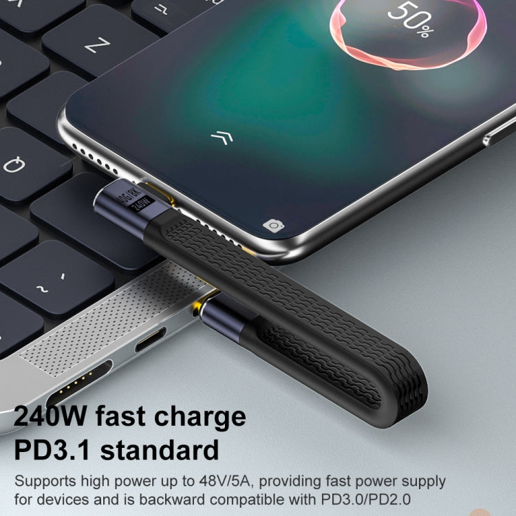 Cavo USB-C maschio a USB-C femmina 240W 40Gbps