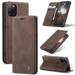 Custodia portafoglio in pelle per Samsung Galaxy A21s