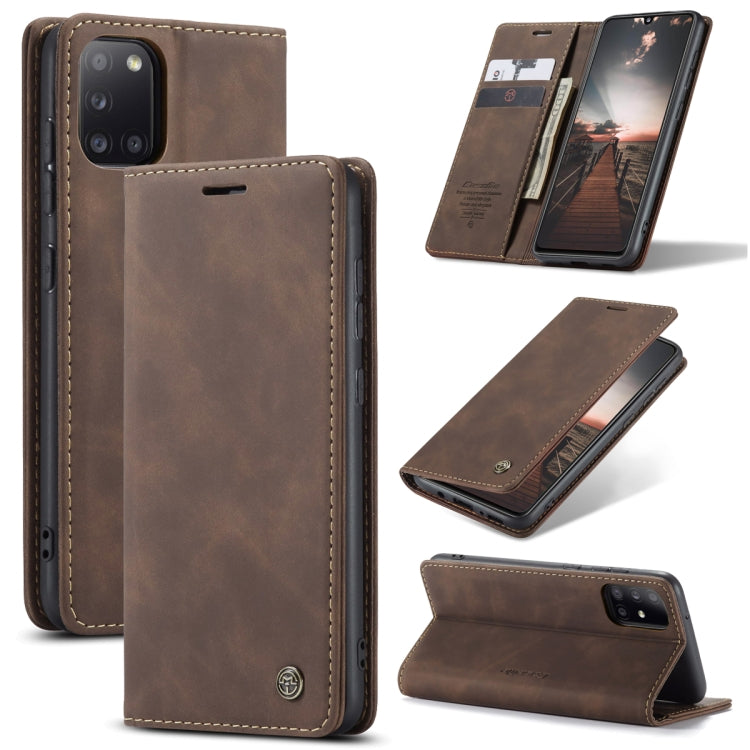 Custodia portafoglio in pelle per Samsung Galaxy A21s