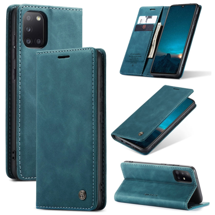 Custodia portafoglio in pelle per Samsung Galaxy A21s