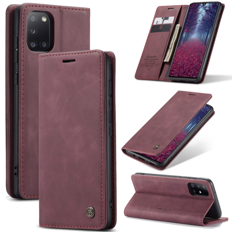 Custodia portafoglio in pelle per Samsung Galaxy A21s