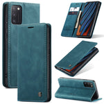Custodia portafoglio in pelle per Samsung Galaxy A21s