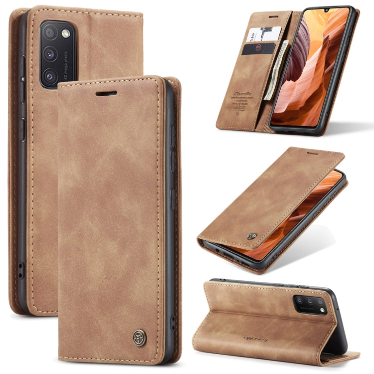 Custodia portafoglio in pelle per Samsung Galaxy A21s