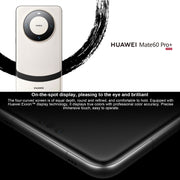 HUAWEI Mate 60 Pro+, Identificazione delle impronte digitali sullo schermo, HarmonyOS 4.0 Kirin 9000S Octa Core da 6,82 pollici fino a 2,62 GHz, NFC, OTG, Non supporta Google Play, 16GB+512GB, 16GB+1TB