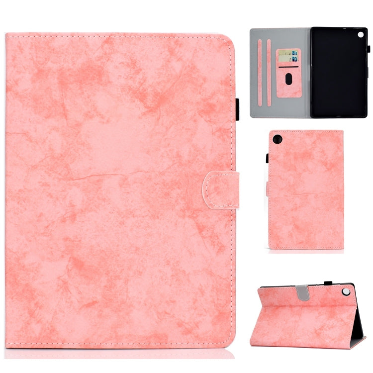 Custodia per tablet in pelle intelligente con trama in tessuto stile marmo, For Samsung Galaxy Tab A11+ / A9+, For Samsung Galaxy Tab A11 / A9