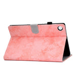 Custodia per tablet in pelle intelligente con trama in tessuto stile marmo, For Samsung Galaxy Tab A11+ / A9+, For Samsung Galaxy Tab A11 / A9