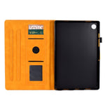 Custodia per tablet smart in pelle goffrata albero della fortuna, For Samsung Galaxy Tab A11+ / A9+, For Samsung Galaxy Tab A11 / A9, For Samsung Galaxy Tab S11