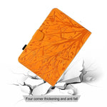 Custodia per tablet smart in pelle goffrata albero della fortuna, For Samsung Galaxy Tab A11+ / A9+, For Samsung Galaxy Tab A11 / A9, For Samsung Galaxy Tab S11