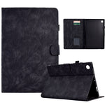 Custodia per tablet smart in pelle goffrata albero della fortuna, For Samsung Galaxy Tab A11+ / A9+, For Samsung Galaxy Tab A11 / A9, For Samsung Galaxy Tab S11