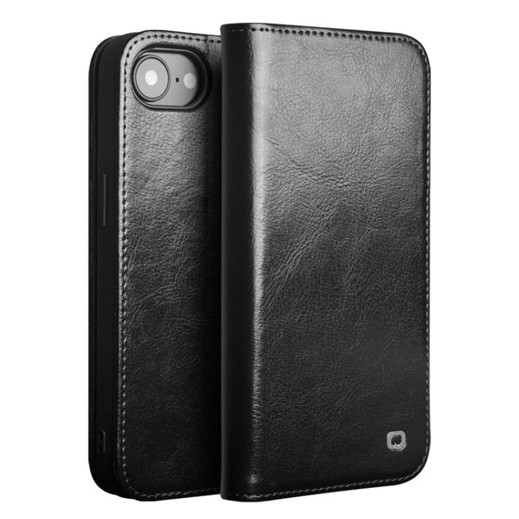 Custodia per telefono QIALINO classica in vera pelle, For iPhone 16e / 17e, For iPhone 17 Pro Max, For iPhone 17 Pro, For iPhone 17, For iPhone Air, For iPhone 16 Pro Max, For iPhone 16 Pro, For iPhone 16 Plus, For iPhone 16, For iPhone 15 Pro Max     ...