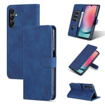 Custodia per telefono in pelle Flip con texture di vitello AZNS Skin Feel, For Samsung Galaxy A55 5G, For Samsung Galaxy A35 5G, For Samsung Galaxy S24 Ultra 5G, For Samsung Galaxy A24 4G / A25