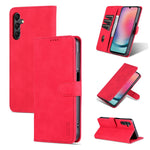 Custodia per telefono in pelle Flip con texture di vitello AZNS Skin Feel, For Samsung Galaxy A55 5G, For Samsung Galaxy A35 5G, For Samsung Galaxy S24 Ultra 5G, For Samsung Galaxy A24 4G / A25