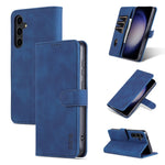 Custodia per telefono in pelle Flip con texture di vitello AZNS Skin Feel, For Samsung Galaxy S24+ 5G, For Samsung Galaxy S24 5G, For Samsung Galaxy A15, For Samsung Galaxy A05