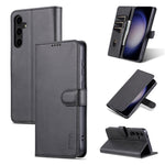 Custodia per telefono in pelle Flip con texture di vitello AZNS Skin Feel, For Samsung Galaxy S24+ 5G, For Samsung Galaxy S24 5G, For Samsung Galaxy A15, For Samsung Galaxy A05
