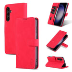 Custodia per telefono in pelle Flip con texture di vitello AZNS Skin Feel, For Samsung Galaxy S24+ 5G, For Samsung Galaxy S24 5G, For Samsung Galaxy A15, For Samsung Galaxy A05