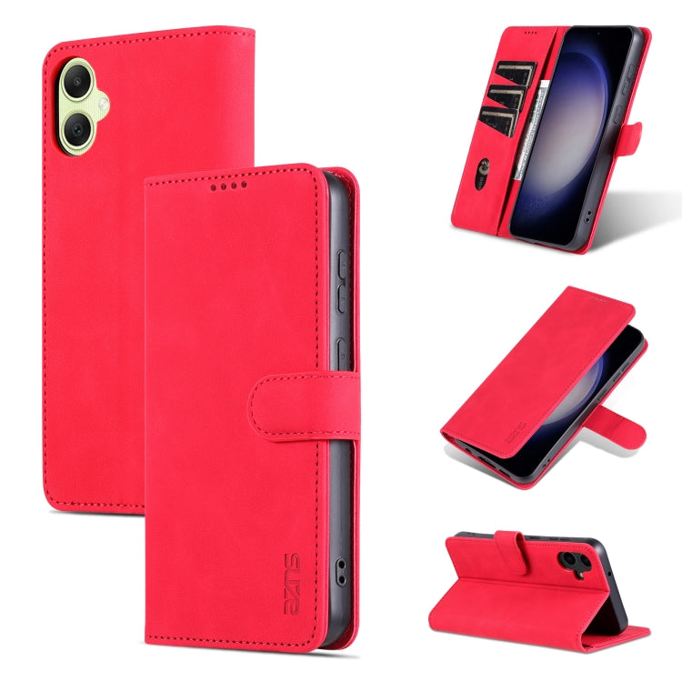 Custodia per telefono in pelle Flip con texture di vitello AZNS Skin Feel, For Samsung Galaxy S24+ 5G, For Samsung Galaxy S24 5G, For Samsung Galaxy A15, For Samsung Galaxy A05