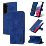 Custodia per telefono in pelle Flip con texture di vitello AZNS Skin Feel, For Samsung Galaxy A55 5G, For Samsung Galaxy A35 5G, For Samsung Galaxy S24 Ultra 5G, For Samsung Galaxy A24 4G / A25