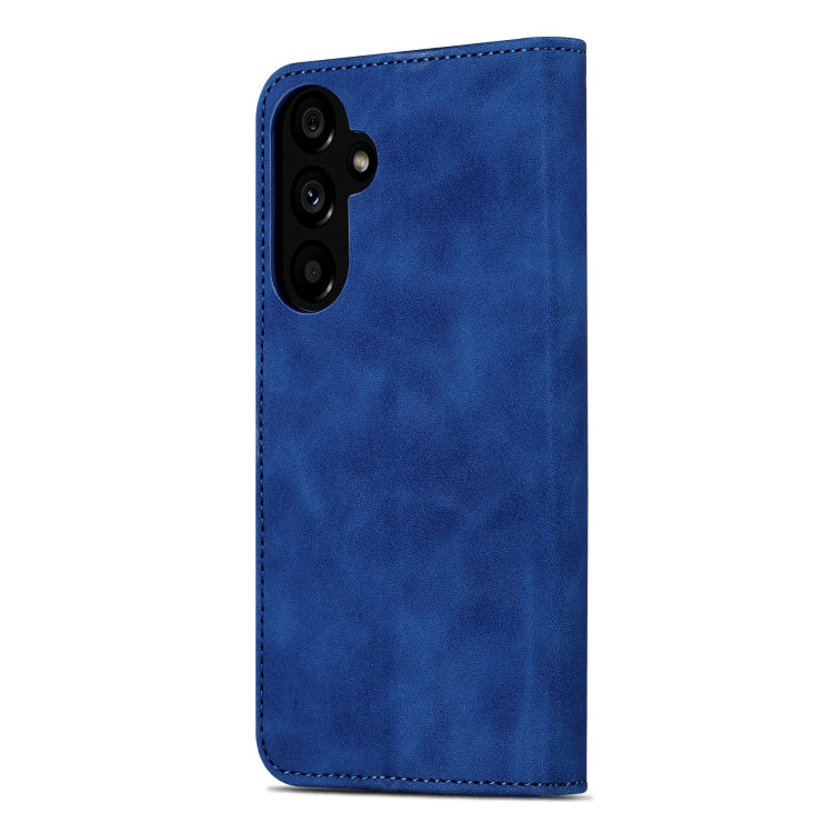 Custodia per telefono in pelle Flip con texture di vitello AZNS Skin Feel, For Samsung Galaxy A55 5G, For Samsung Galaxy A35 5G, For Samsung Galaxy S24 Ultra 5G, For Samsung Galaxy A24 4G / A25