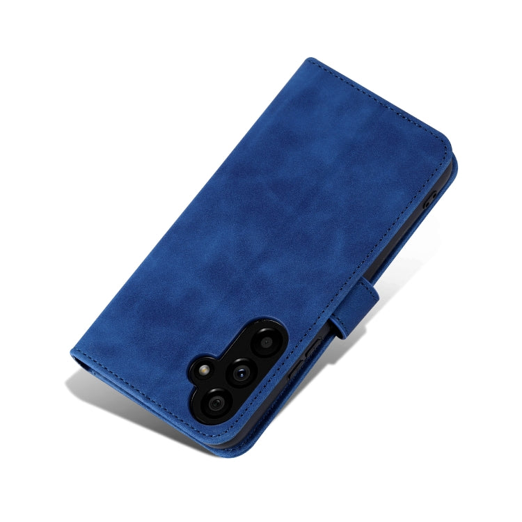 Custodia per telefono in pelle Flip con texture di vitello AZNS Skin Feel, For Samsung Galaxy A55 5G, For Samsung Galaxy A35 5G, For Samsung Galaxy S24 Ultra 5G, For Samsung Galaxy A24 4G / A25