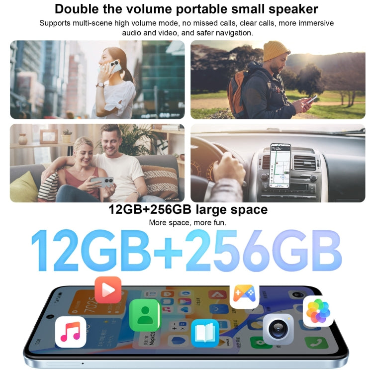 Honor Play 50 Plus smartphone 12GB RAM 256GB ROM 6,8 pollici