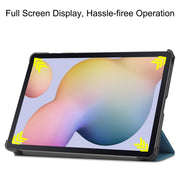 Custodia a libro in pelle con supporto per Samsung Galaxy Tab S7