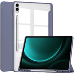 Custodia per tablet in pelle intelligente 3 pieghe in acrilico con slot per penna, For Samsung Galaxy Tab A11+, For Samsung Galaxy Tab S9 FE / S10 FE, For Samsung Galaxy Tab S10 FE+, For Samsung Galaxy Tab S9 FE+ / S10+