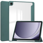 Custodia per tablet in pelle intelligente 3 pieghe in acrilico con slot per penna, For Samsung Galaxy Tab A9+