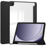 Custodia per tablet in pelle intelligente 3 pieghe in acrilico con slot per penna, For Samsung Galaxy Tab A9+