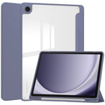 Custodia per tablet in pelle intelligente 3 pieghe in acrilico con slot per penna, For Samsung Galaxy Tab A9+