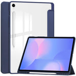 Custodia per tablet in pelle intelligente 3 pieghe in acrilico con slot per penna, For Samsung Galaxy Tab A11+, For Samsung Galaxy Tab S9 FE / S10 FE, For Samsung Galaxy Tab S10 FE+, For Samsung Galaxy Tab S9 FE+ / S10+