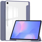 Custodia per tablet in pelle intelligente 3 pieghe in acrilico con slot per penna, For Samsung Galaxy Tab A11+, For Samsung Galaxy Tab S9 FE / S10 FE, For Samsung Galaxy Tab S10 FE+, For Samsung Galaxy Tab S9 FE+ / S10+