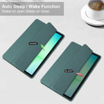 Custodia per tablet in pelle intelligente 3 pieghe in acrilico con slot per penna, For Samsung Galaxy Tab A11+, For Samsung Galaxy Tab S9 FE / S10 FE, For Samsung Galaxy Tab S10 FE+, For Samsung Galaxy Tab S9 FE+ / S10+