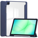 Custodia per tablet in pelle intelligente 3 pieghe in acrilico con slot per penna, For Samsung Galaxy Tab A11+, For Samsung Galaxy Tab S9 FE / S10 FE, For Samsung Galaxy Tab S10 FE+, For Samsung Galaxy Tab S9 FE+ / S10+