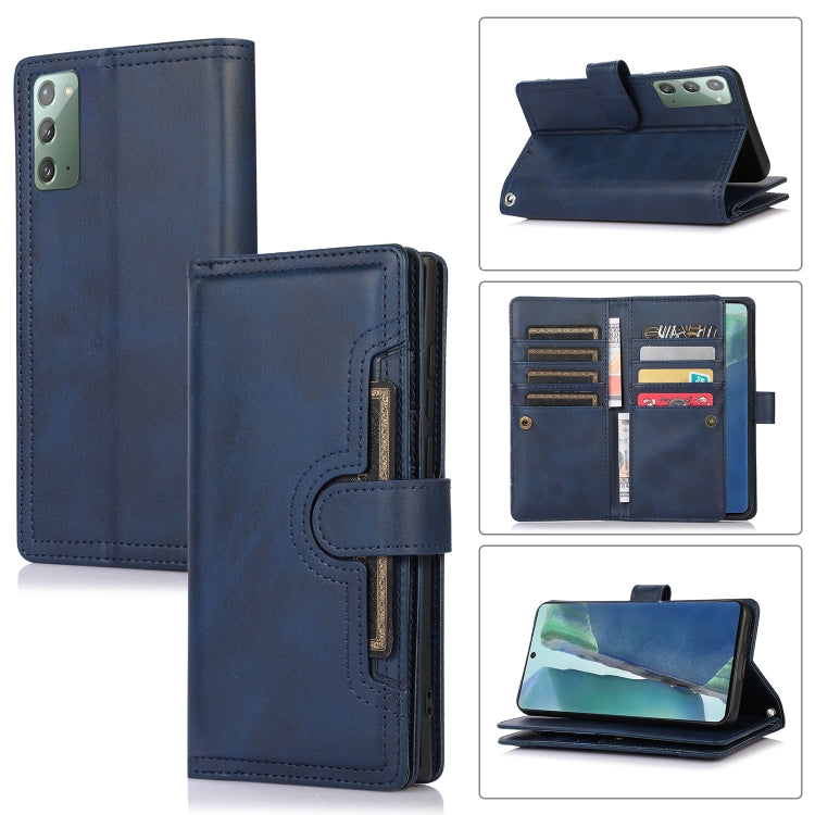 Custodia per telefono in pelle con slot per schede da polso, For Samsung Galaxy S21+ 5G, For Samsung Galaxy S21 Ultra 5G, For Samsung Galaxy Note20 Ultra, For Samsung Galaxy Note20
