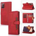Custodia per telefono in pelle con slot per schede da polso, For Samsung Galaxy S21+ 5G, For Samsung Galaxy S21 Ultra 5G, For Samsung Galaxy Note20 Ultra, For Samsung Galaxy Note20