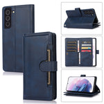 Custodia per telefono in pelle con slot per schede da polso, For Samsung Galaxy S21+ 5G, For Samsung Galaxy S21 Ultra 5G, For Samsung Galaxy Note20 Ultra, For Samsung Galaxy Note20